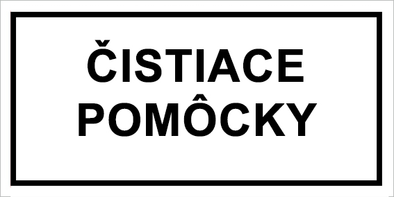 Čistiace pomôcky Čistiace pomôcky